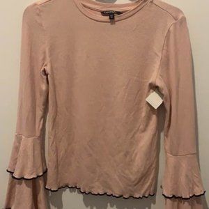 Pink Long Sleeve Top